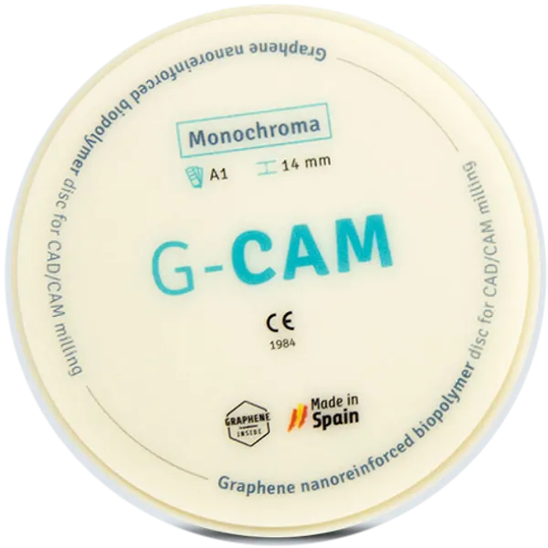 Disco G-CAM visto por fora, mesmo diâmetro e âncora de um disco comum